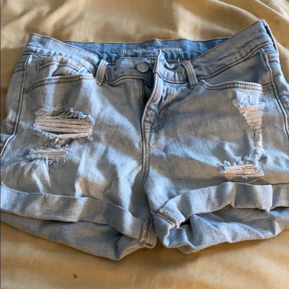 Old navy boyfriend shorts